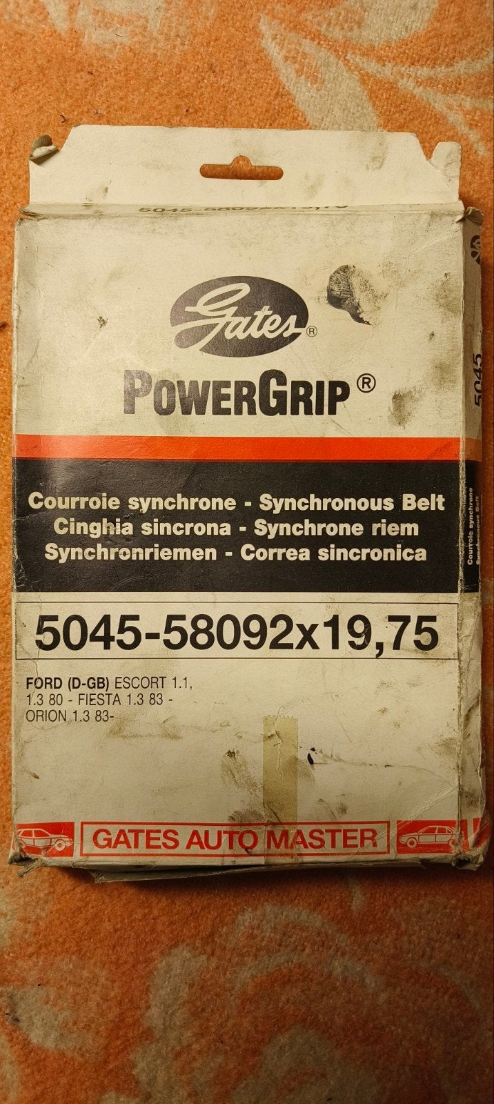 Gates PowerGrip Distributieriem Ford Escort Fiesta Orion, Ophalen of Verzenden, Nieuw, Ford