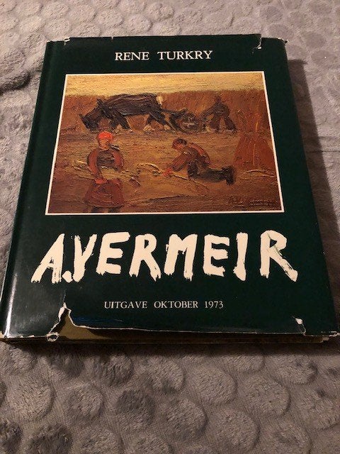 A. Vermeir - Rene Turkry *Uitgave oktober 1973 - Monografie, Gelezen, Ophalen of Verzenden, Rene Turkry, Schilder- en Tekenkunst