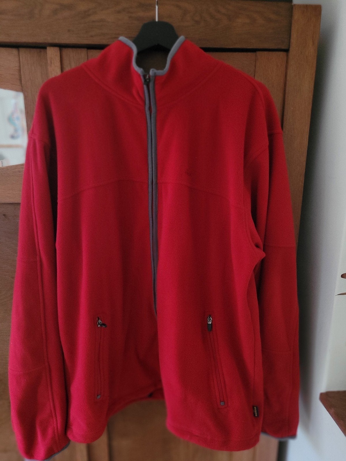 Nomad Fleece Vest Rood Maat XXL, Kleding | Heren, Jassen | Zomer, Gedragen, Maat 56/58 (XL), Rood, Ophalen of Verzenden