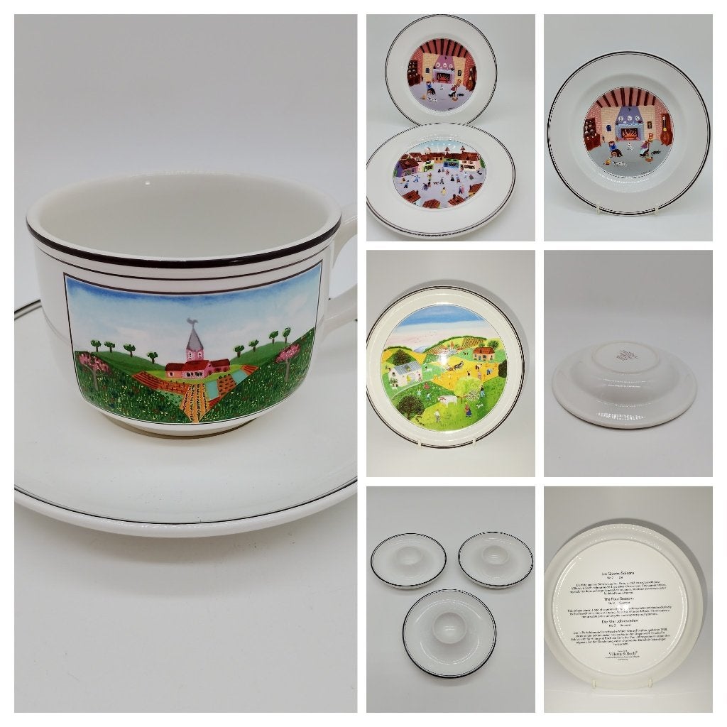 Villeroy & Boch naïf losse stukken, Ophalen of Verzenden