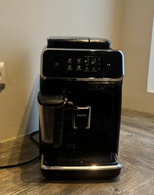 Philips Volautomatische Espressomachine - Zwart, Witgoed en Apparatuur, Ophalen, Espresso apparaat, Koffiebonen, Zo goed als nieuw
