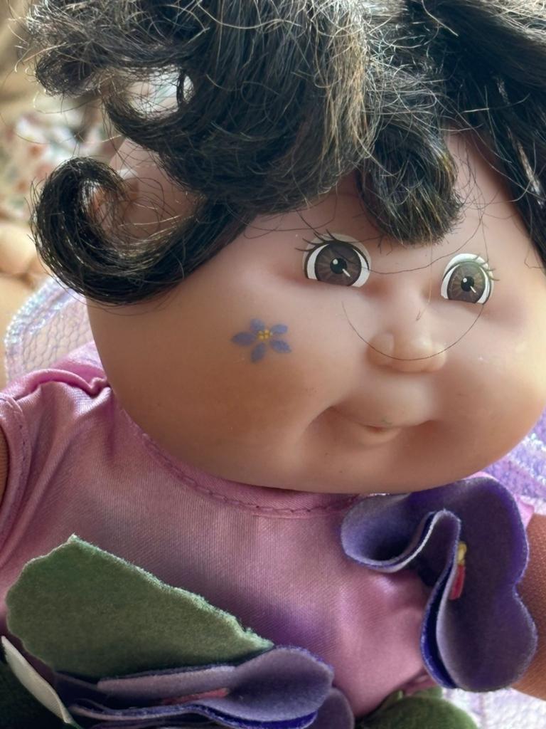 Kleine Cabbage Patch pop met handtekening, Kinderen en Baby's, Speelgoed | Poppen, Ophalen of Verzenden, Gebruikt, Babypop