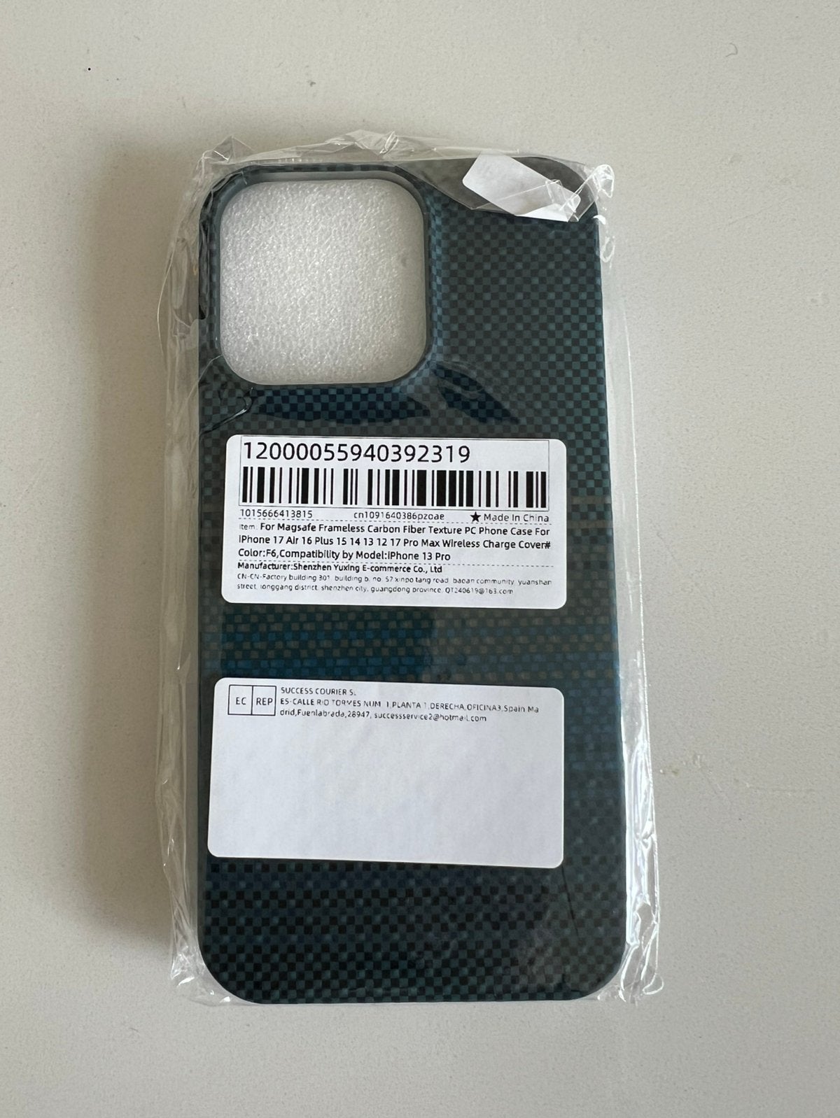 MagSafe Hoesje voor iPhone 13 Pro- Carbon Look, Telecommunicatie, Mobiele telefoons | Hoesjes en Frontjes | Apple iPhone, Kunststof