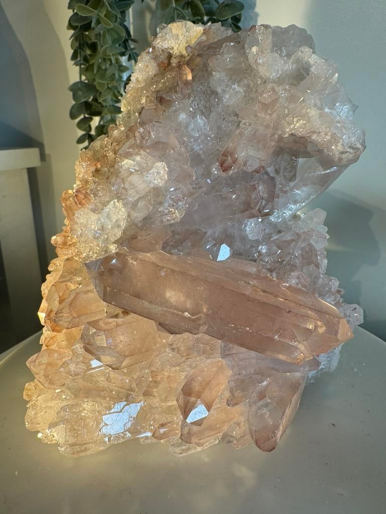 Pink lemurian bergkristal, Ophalen of Verzenden
