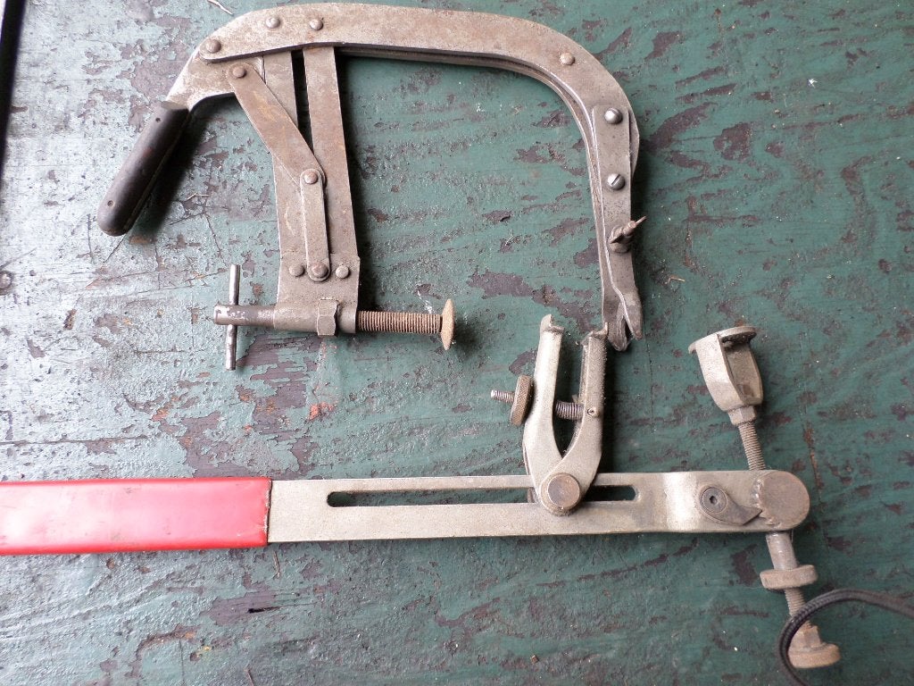 Klepveer gereedschap, Ophalen, Gebruikt