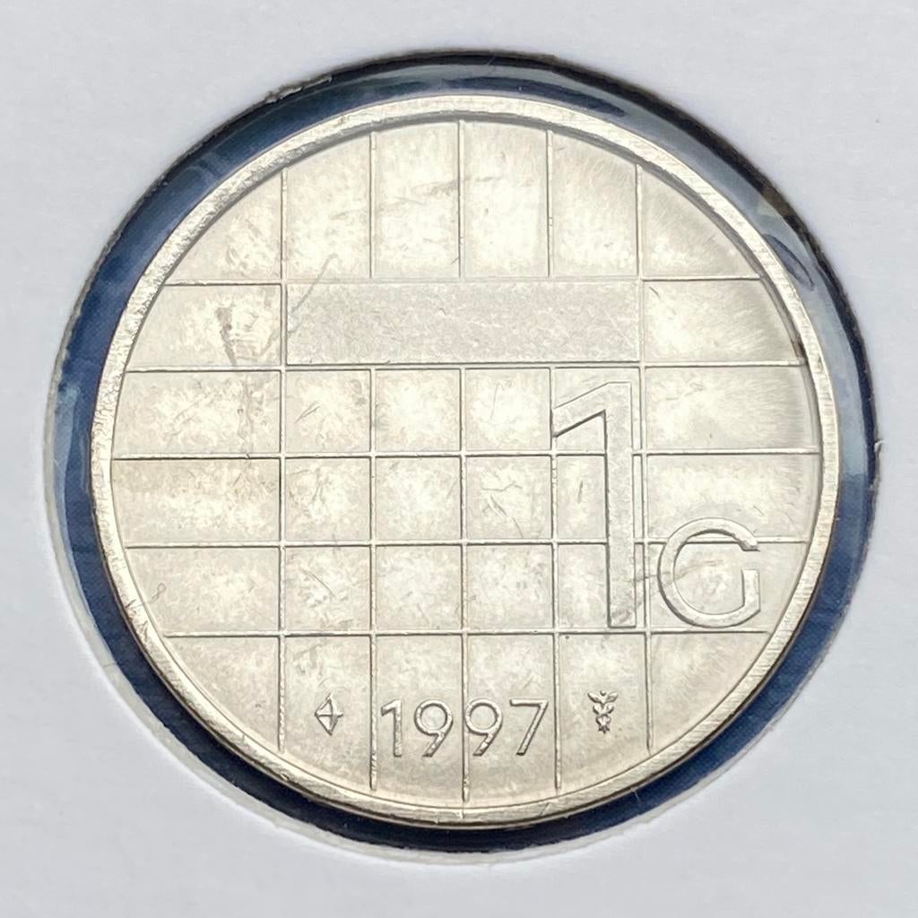 1 Gulden uit 1997 van Beatrix, Verzenden, Koningin Beatrix, 1 gulden, Losse munt