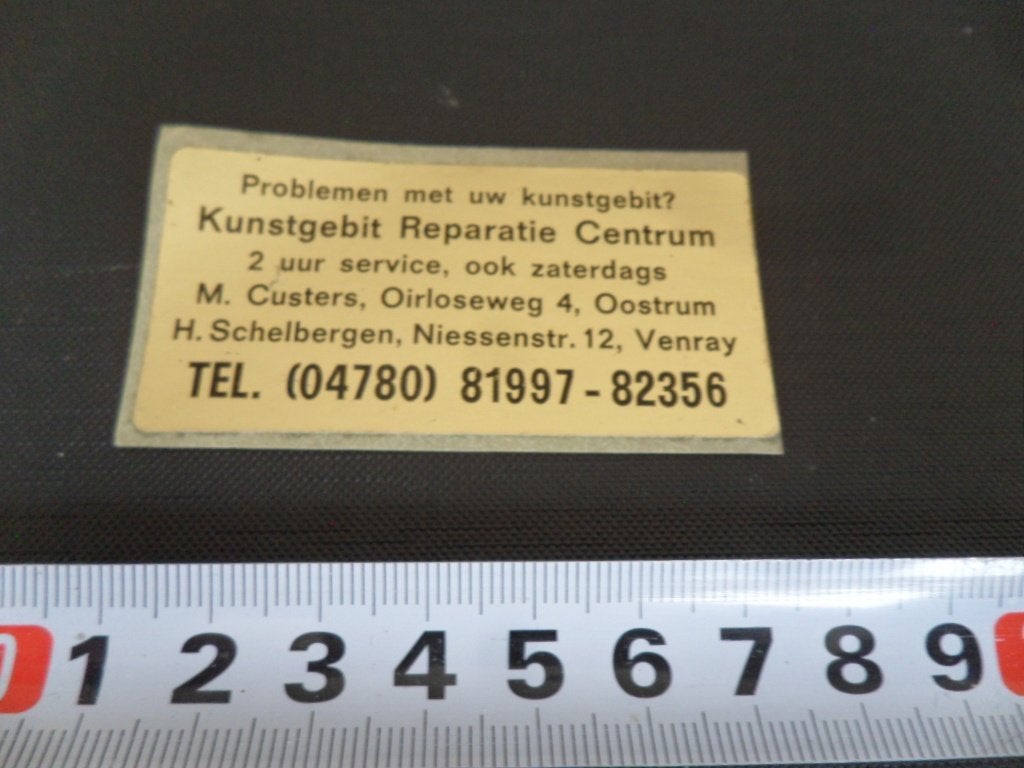 sticker oostrum m custers venray h schelbergen kunstgebit re, Verzamelen, Ophalen, Zo goed als nieuw