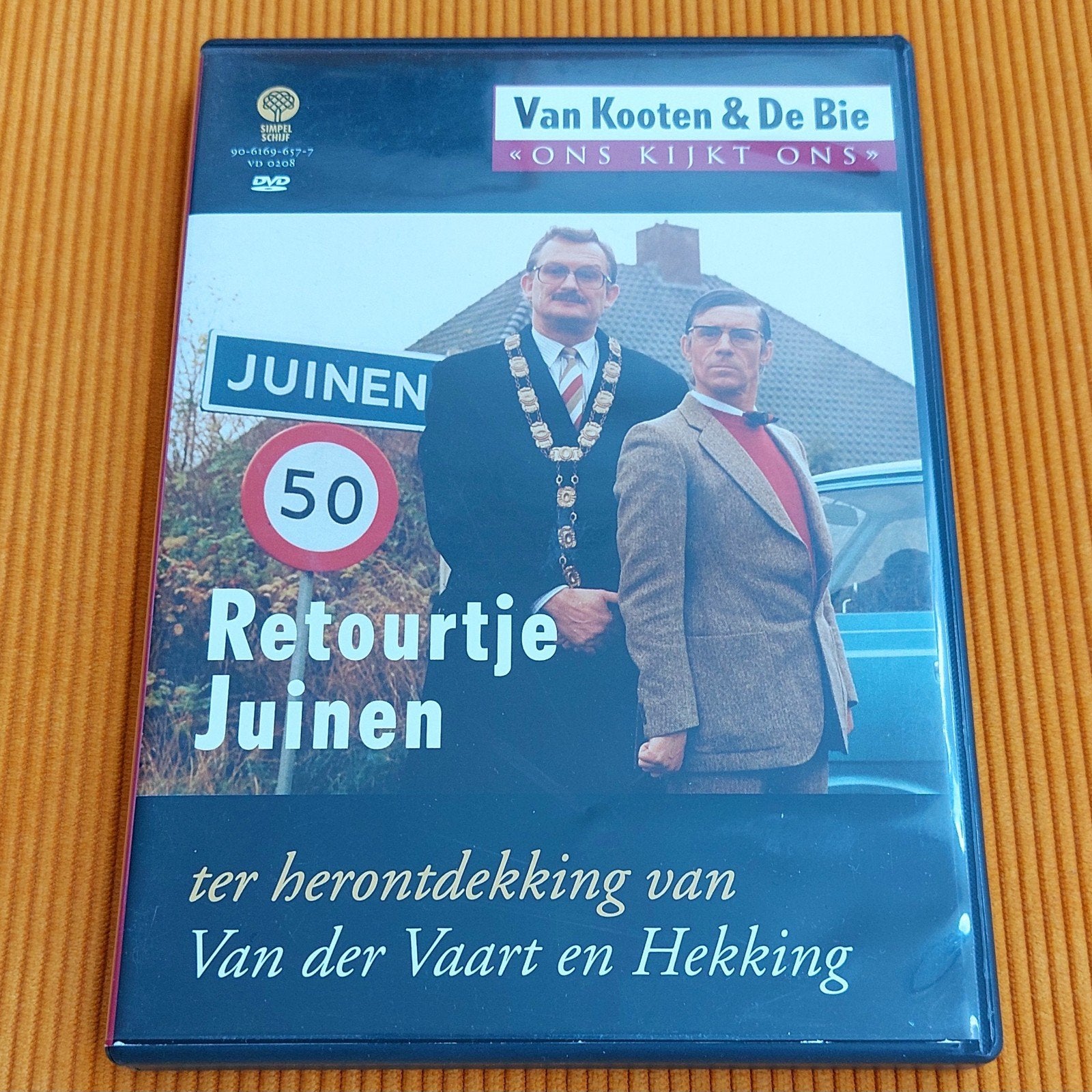 Van Kooten & De Bie: Retourtje Juinen DVD, Stand-up of Theatershow, Gebruikt, Alle leeftijden, Nederlands