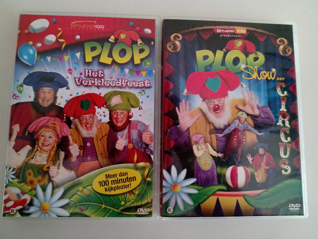 2 DVD'S van Kabouter PLOP, Cd's en Dvd's, Alle leeftijden, Ophalen of Verzenden, Gebruikt, Overige genres
