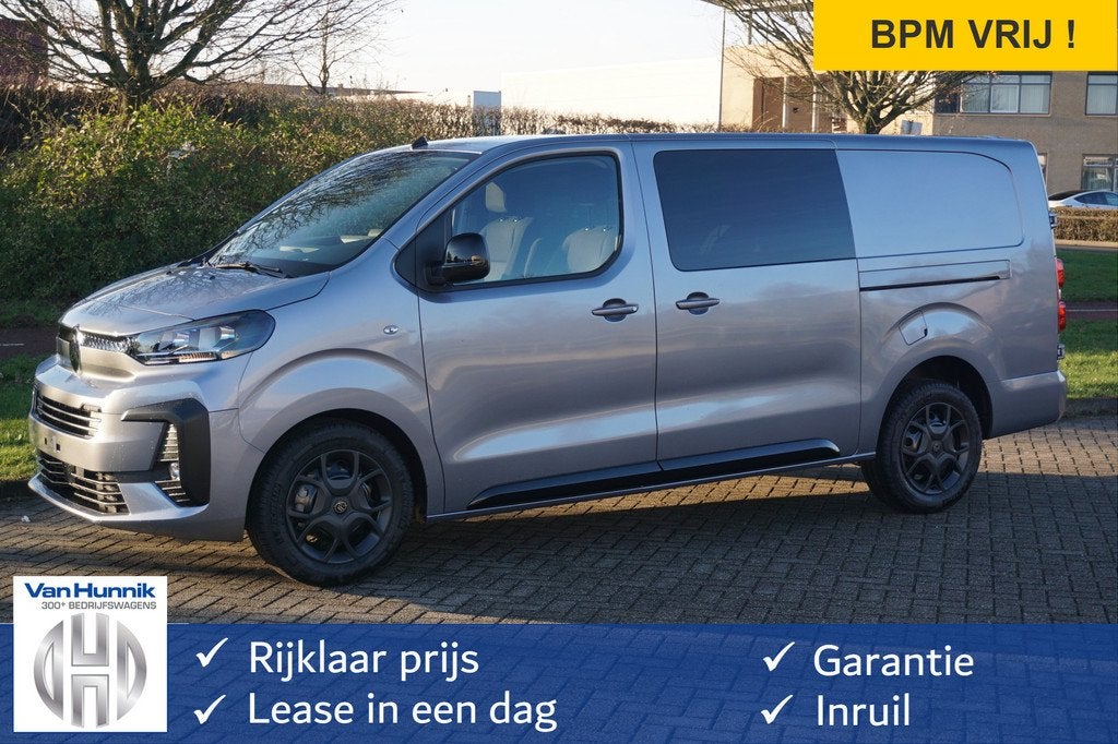 Citroën Jumpy 2.0D 180PK EAT8 Aut L3H1 Dubbel Cabine BPM VR, Auto's, Bestelauto's, Gebruikt, 4 cilinders, Citroën, 2500 kg