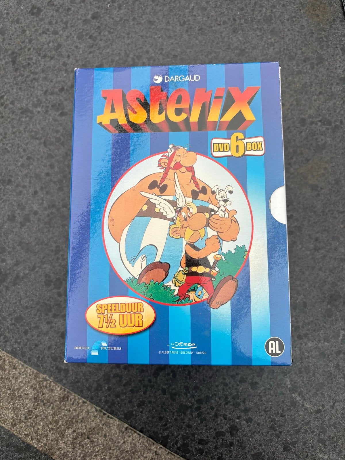 Asterix DVD Box - 6 films van Asterix en Obelix, Ophalen, Europees, Tekenfilm, Alle leeftijden