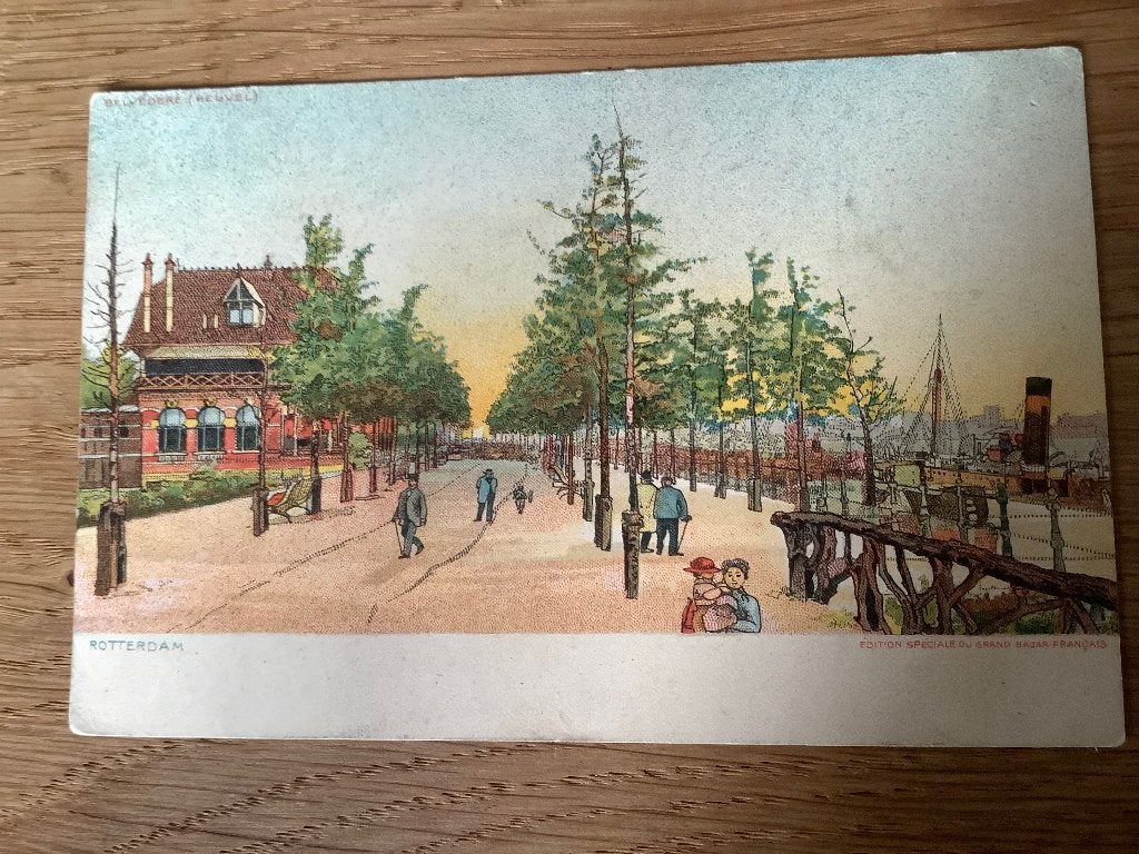 Rotterdam, Belvédère, Ophalen of Verzenden, Voor 1920, Zuid-Holland