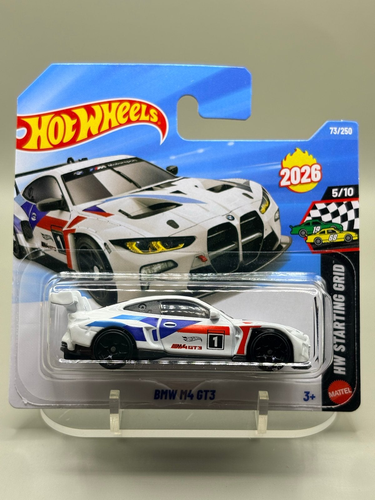 Hot Wheels BMW M4 GT3 2026 - HW Starting Grid 73/250, Auto, Nieuw, Ophalen of Verzenden, Mattel
