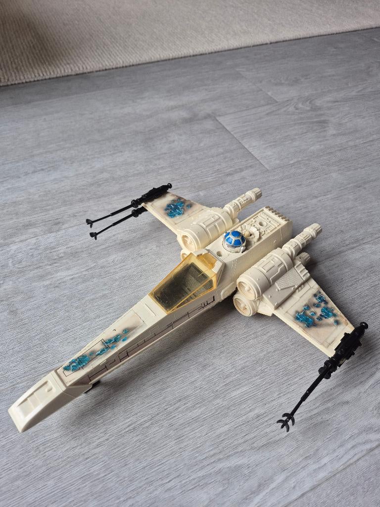 Vintage Star Wars X-wing, Ophalen of Verzenden, Gebruikt, Actiefiguurtje