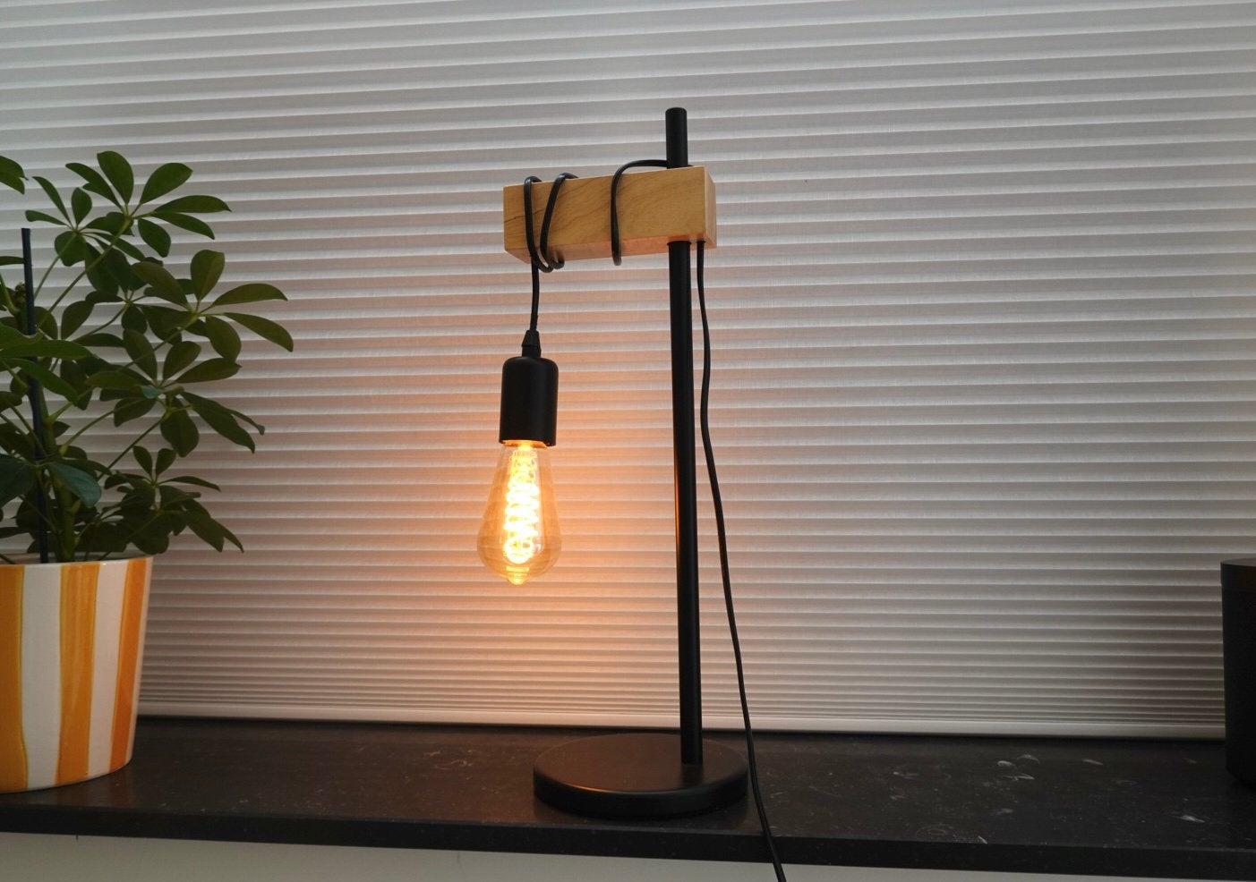 2x Lamp nachtkastje, Ophalen, Zo goed als nieuw