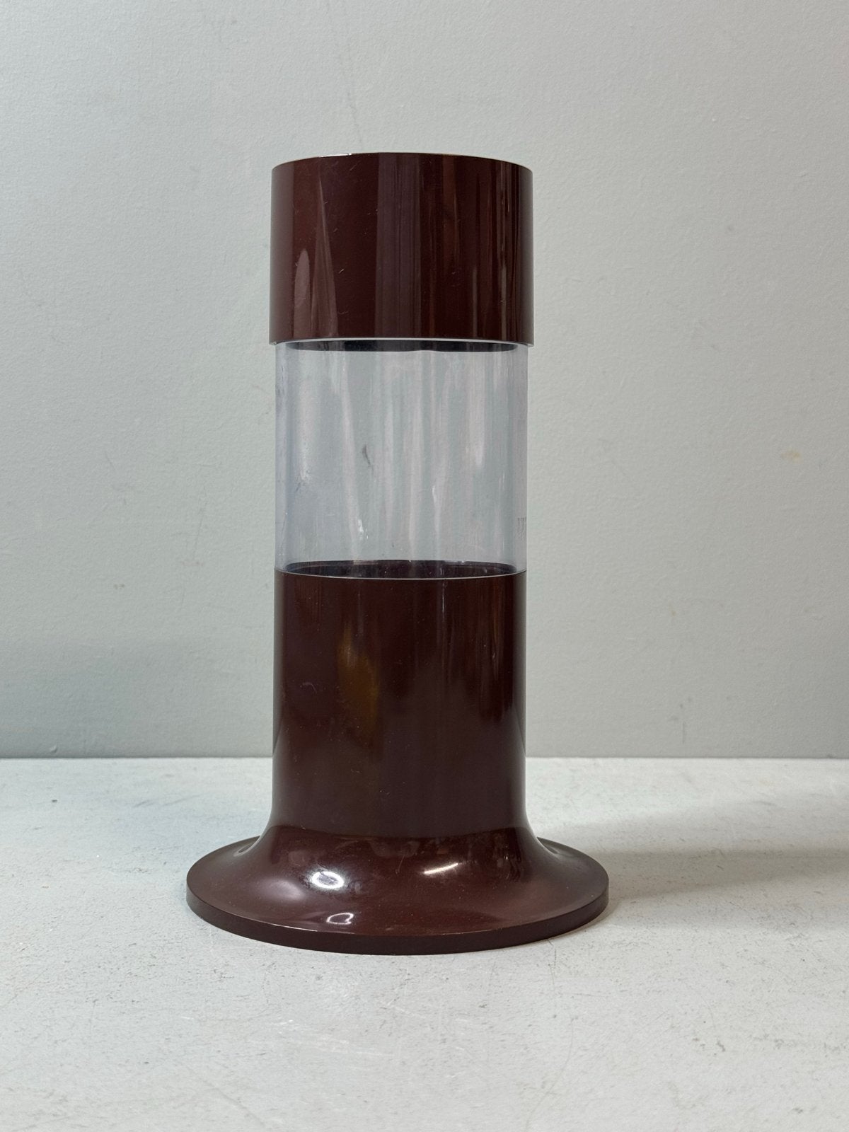 Vintage Deense Rennotex suikerdispenser, bruin plastic, Ophalen of Verzenden