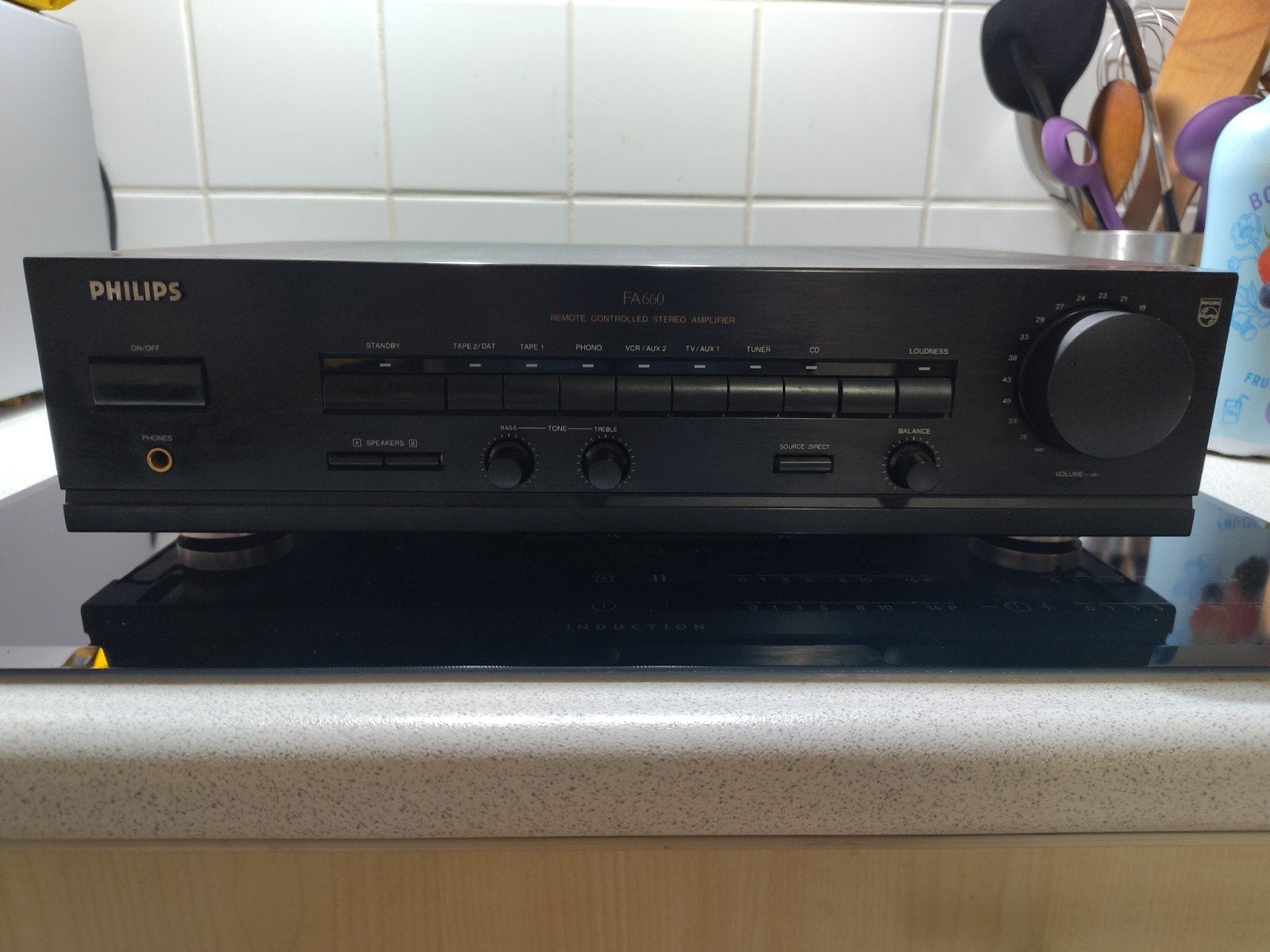 philips fa660 versterker, Ophalen of Verzenden, Minder dan 60 watt, Overige merken