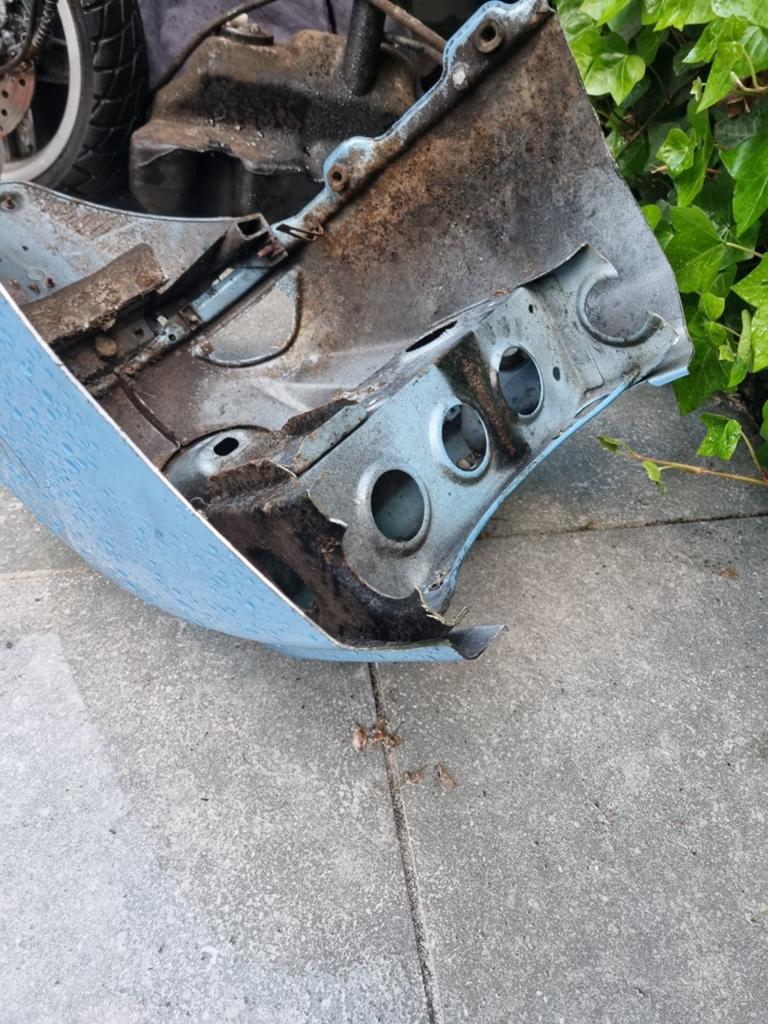 Gratis  vespa lx frame op snor kenteken, Ophalen, Gebruikt, Frame, Overige merken