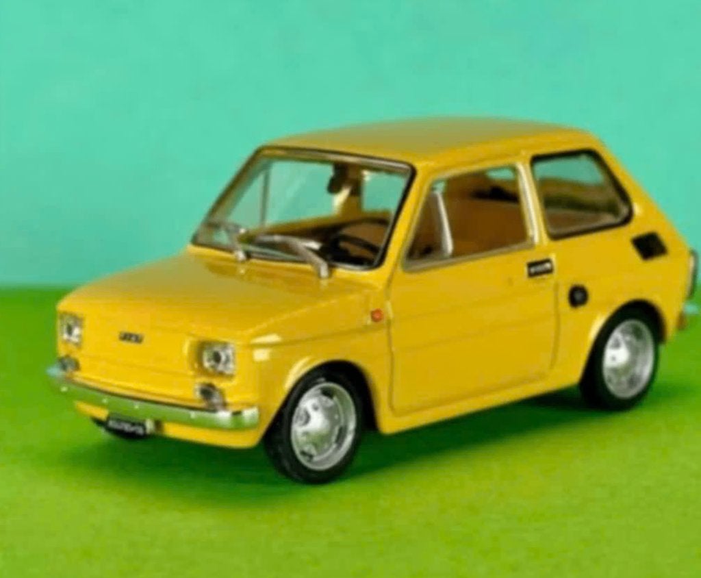 FIAT 126 1973 schaal 1/43 MICRO d'antan auto's # 67, Verzenden, Nieuw, Auto, Overige merken