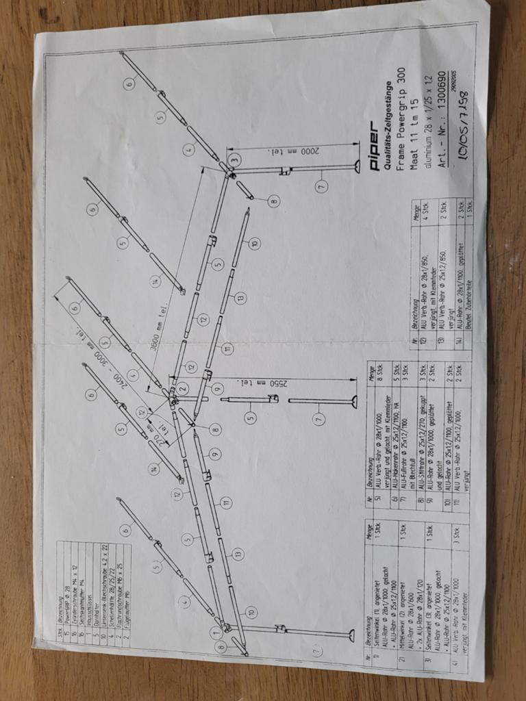 Hypercamp Caravan Voortent Omloopmaat 11 (905-930 cm), Caravans en Kamperen, Ophalen of Verzenden
