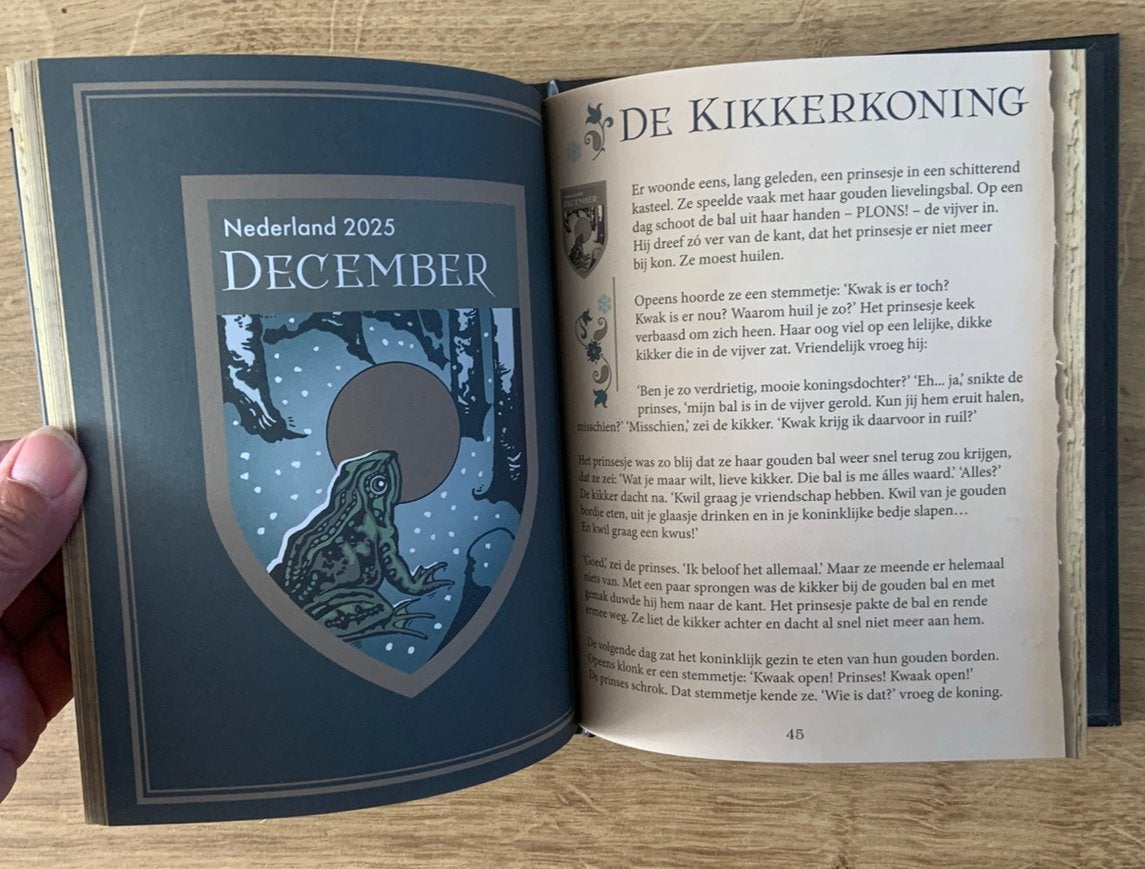 Sprookjesboek efteling als nieuw maar zonder decemberzegels, Ophalen of Verzenden, Zo goed als nieuw, Overige typen