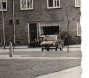 Goudriaan Gemeentehuis met DAF 1968, Ophalen of Verzenden, 1960 tot 1980, Ongelopen, Zuid-Holland