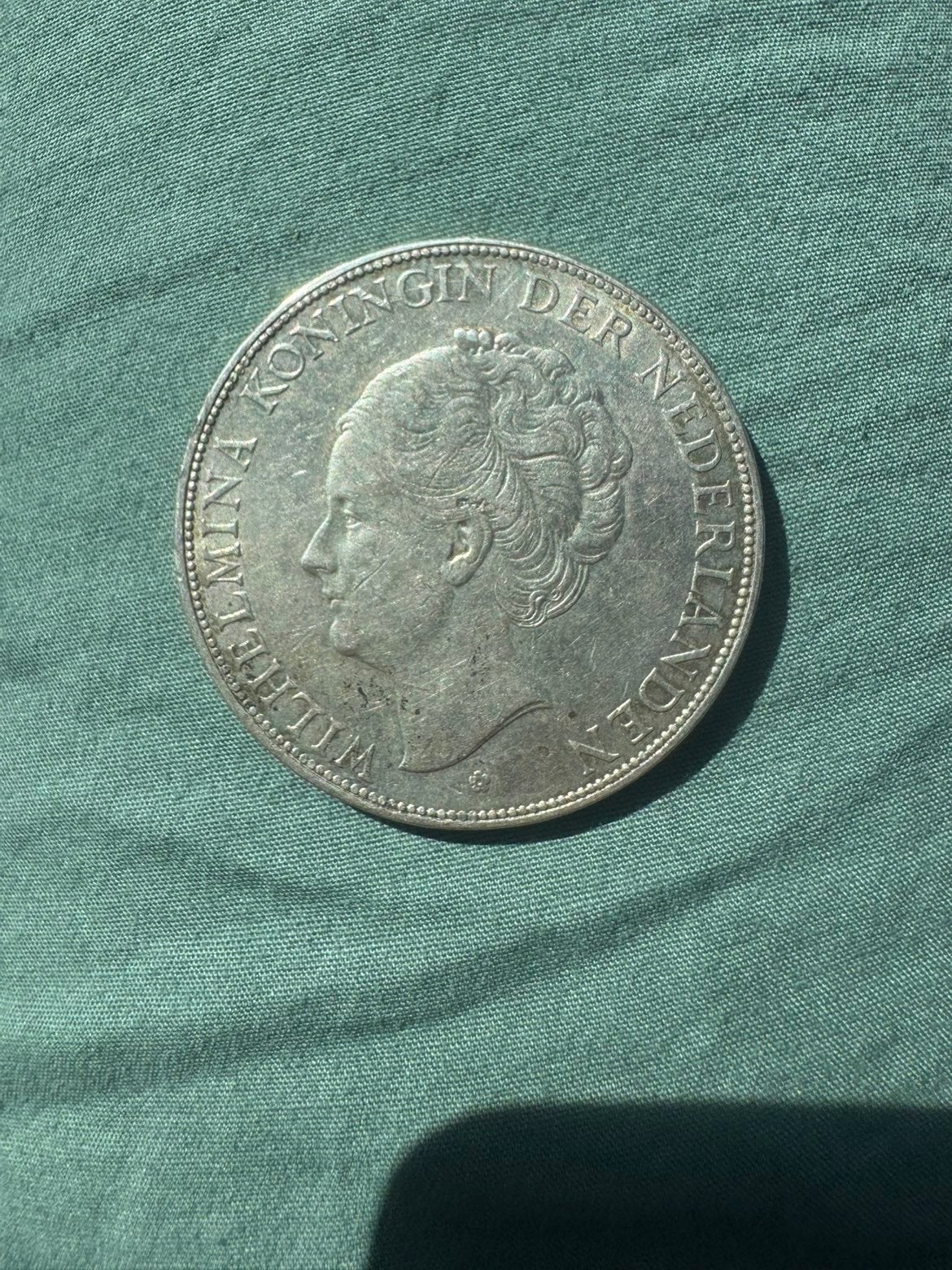Zilveren 2½ Gulden Koningin Wilhelmina 1930, Postzegels en Munten, Munten | Nederland, Zilver, Ophalen of Verzenden, Koningin Wilhelmina