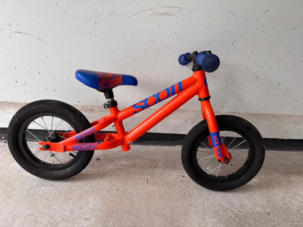 Scott loopfiets, Ophalen, Loopfiets