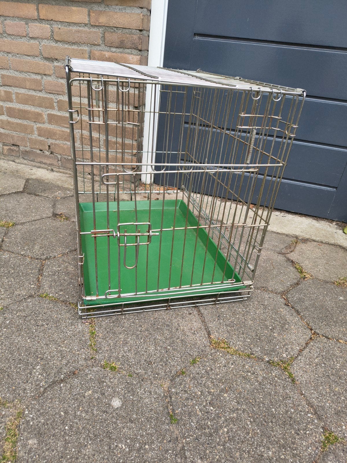Ijzeren hondenbench, Dieren en Toebehoren, Ophalen, Gebruikt
