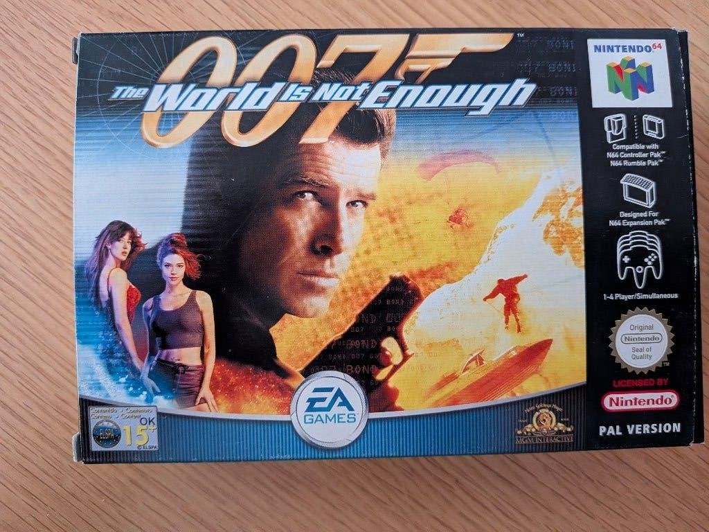 The World is Not Enough N64 CIB (Zeer Net), Spelcomputers en Games, Games | Nintendo 64, Shooter, 1 speler, Eén computer, Ophalen of Verzenden