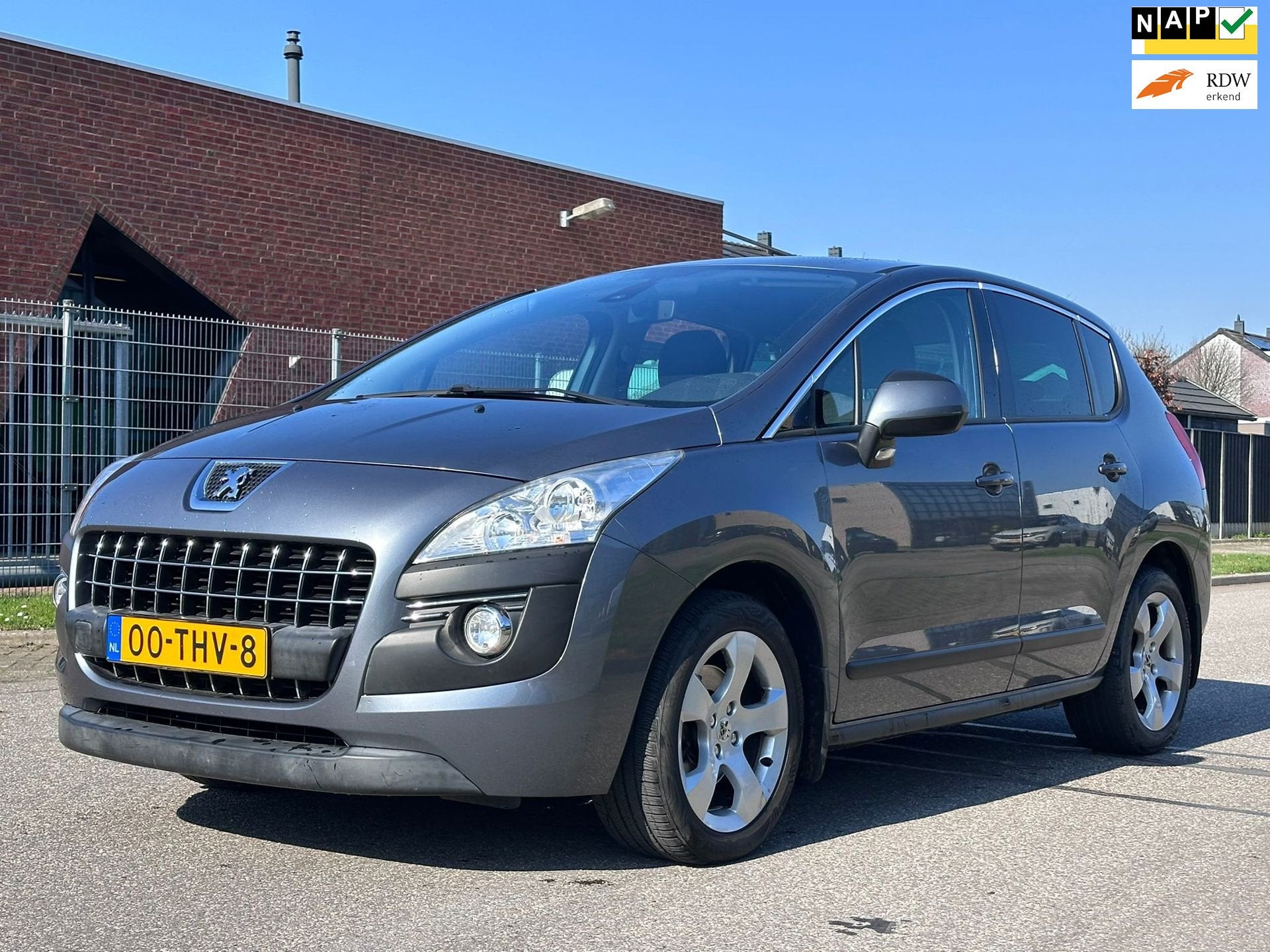 Peugeot 3008 1.6 THP ST Cruise*Trekhaak*NAP*Clima*LM velgen*, Euro 5, Gebruikt, Handgeschakeld, Zilver of Grijs