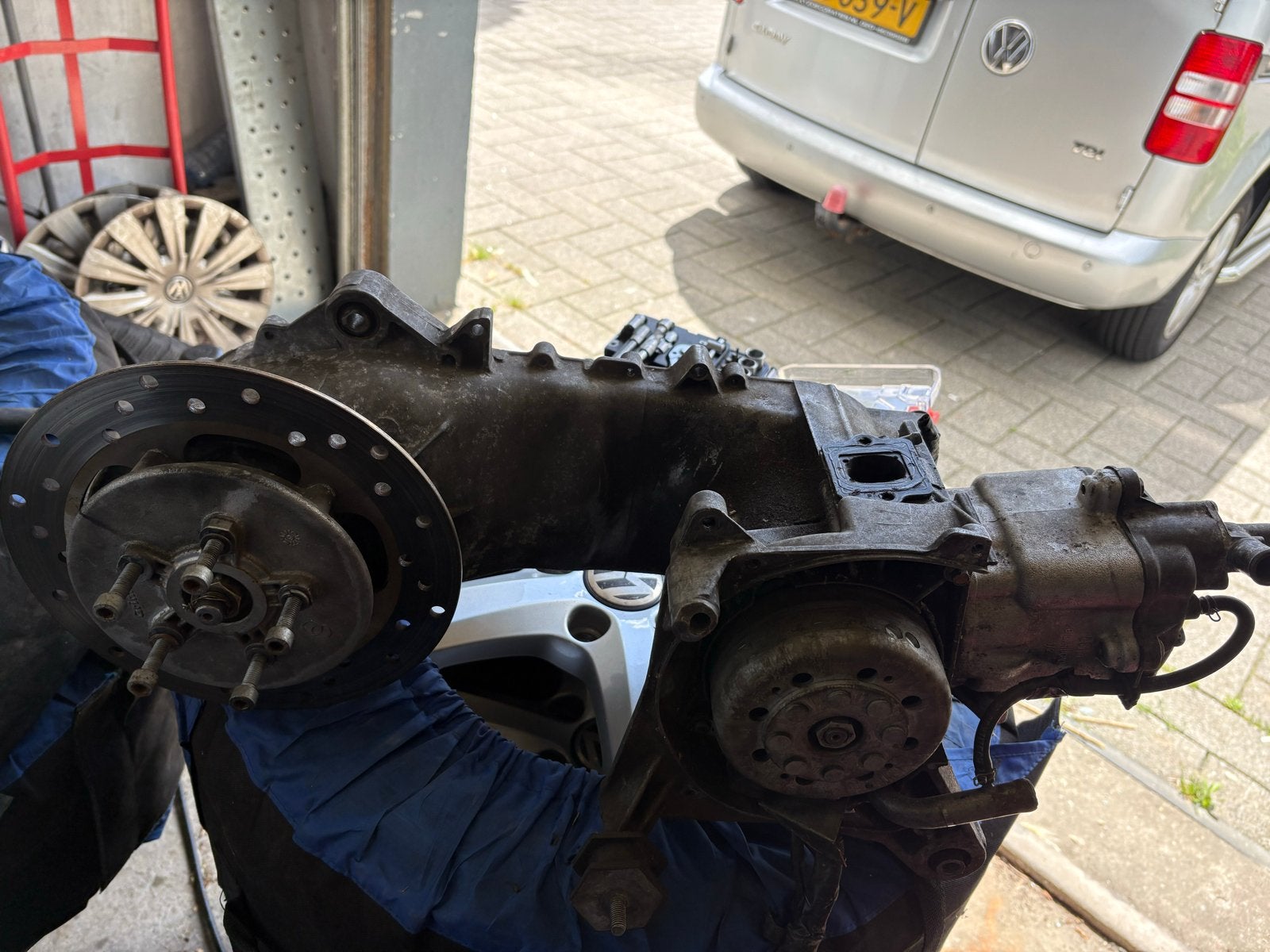 Gilera Runner 125cc M072M dd Carterset met bewerkte cilinder, Ophalen of Verzenden, Gebruikt, Blok, Piaggio