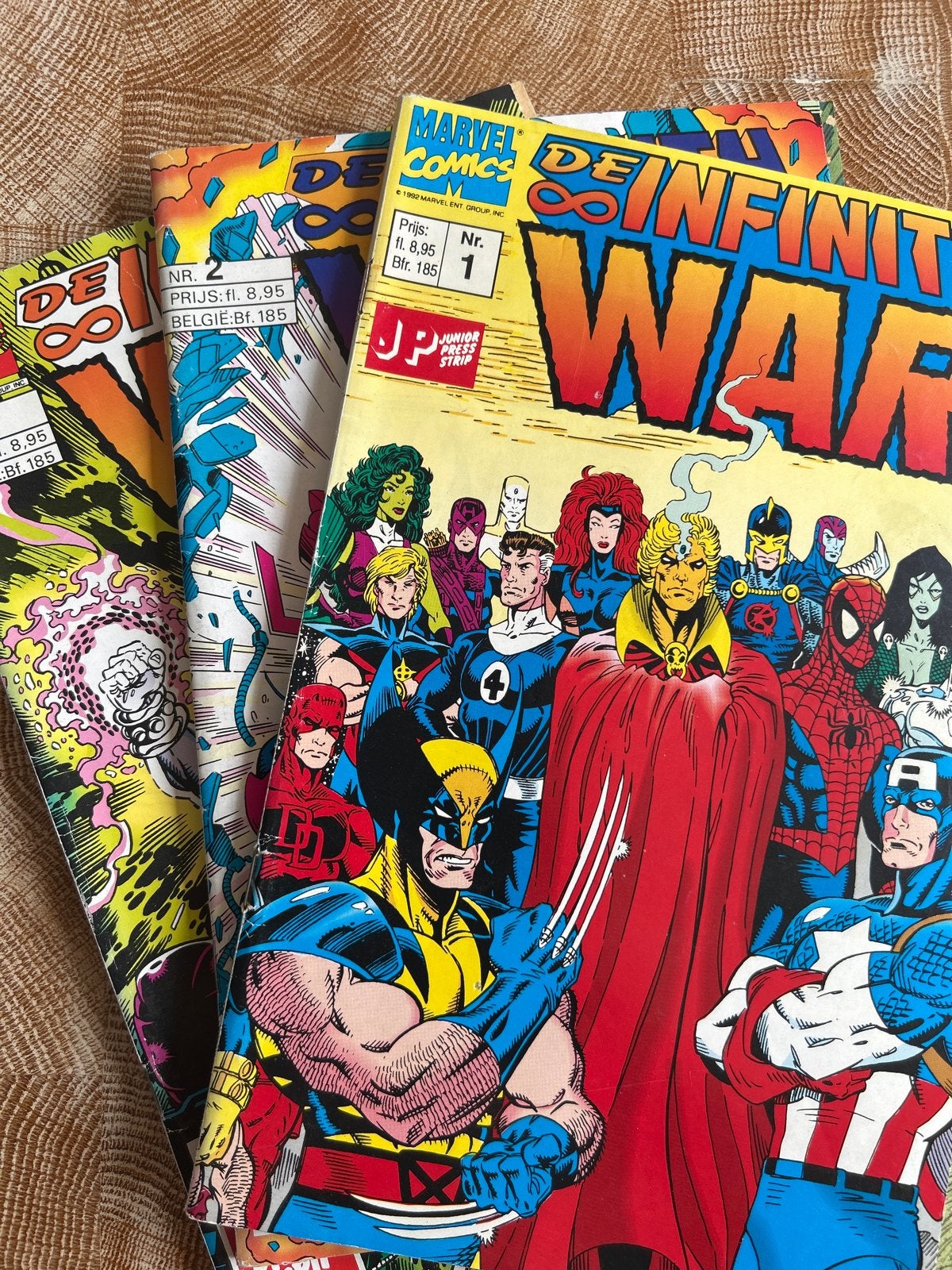Marvel Comics: The Infinity War - Complete Serie (3 delen), Boeken, Complete serie of reeks, Ophalen of Verzenden, Gelezen, Amerika