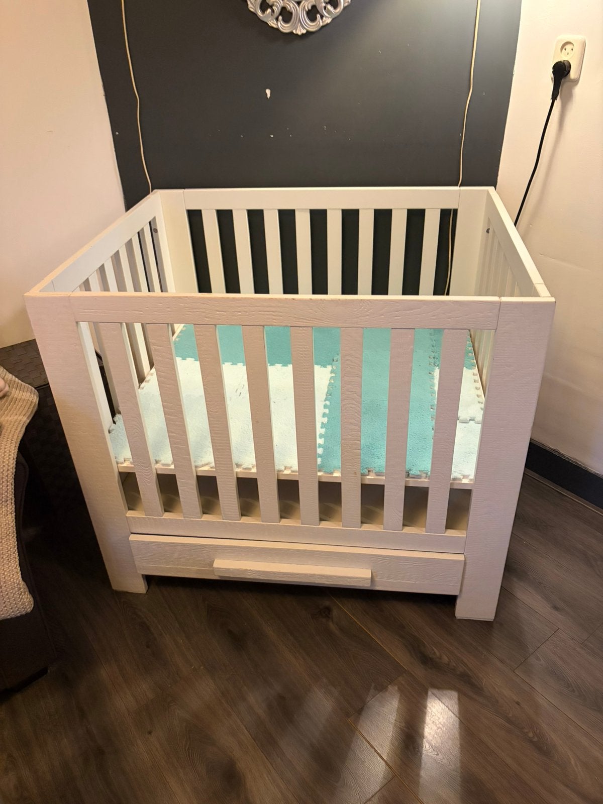 Box, Kinderen en Baby's, Ophalen, Gebruikt, Rechthoekig, In hoogte verstelbaar
