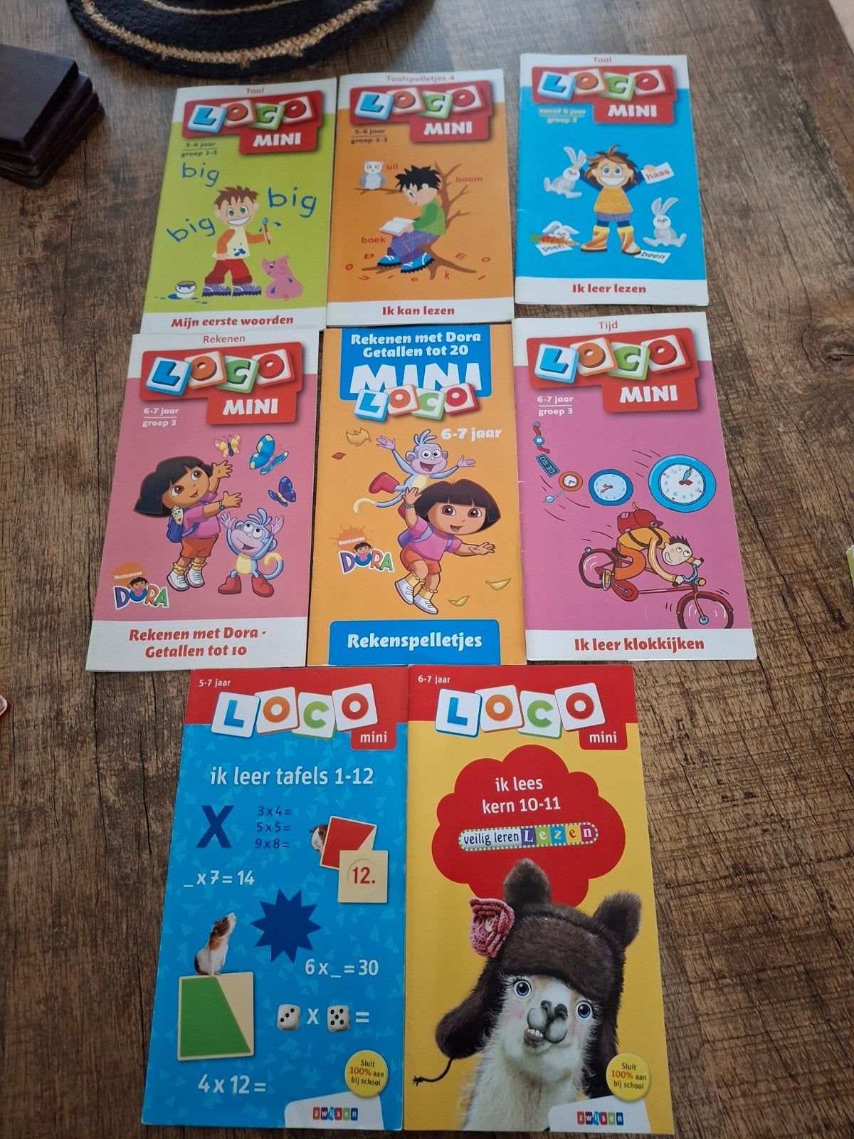 mini loco boekjes 6-7 jaar, Ophalen of Verzenden, Zo goed als nieuw