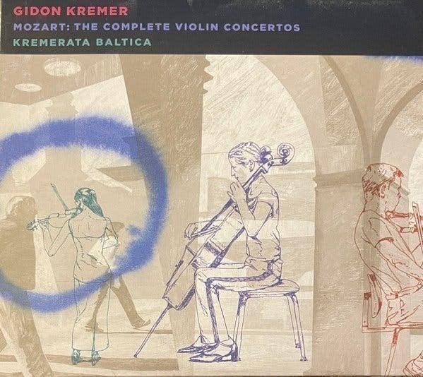 Mozart Gidon Kremer Kremerata Baltica Complete Violin 2CD, Verzenden, Classicisme, Zo goed als nieuw, Kamermuziek