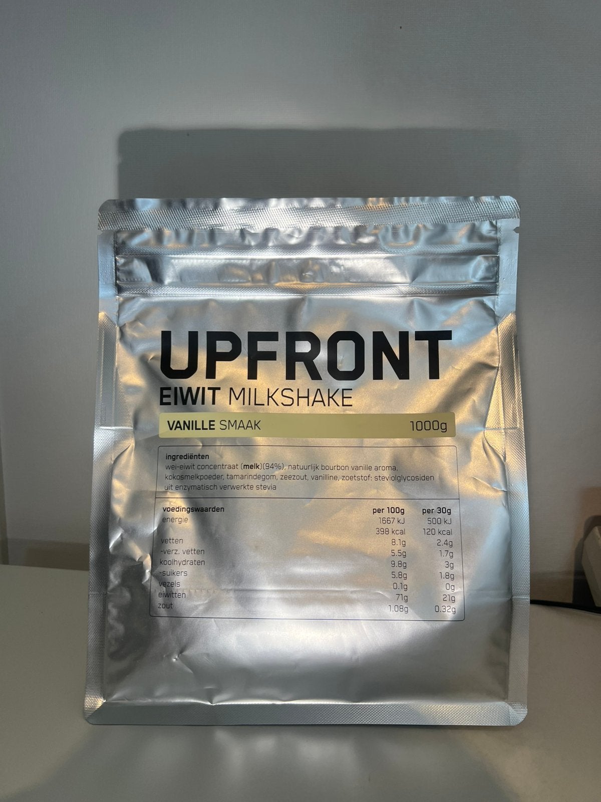 Upfront whey milkshake vanillie, Ophalen of Verzenden, Poeder of Drank