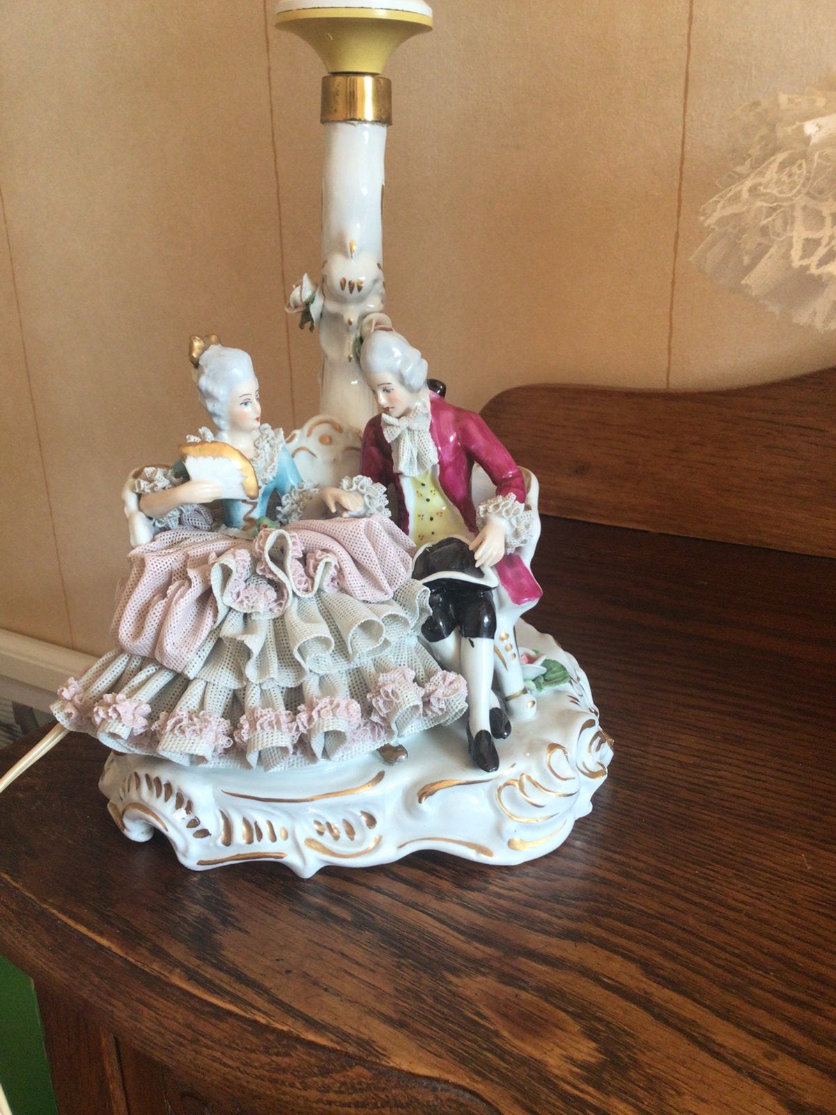 Dresden lampje, Ophalen of Verzenden