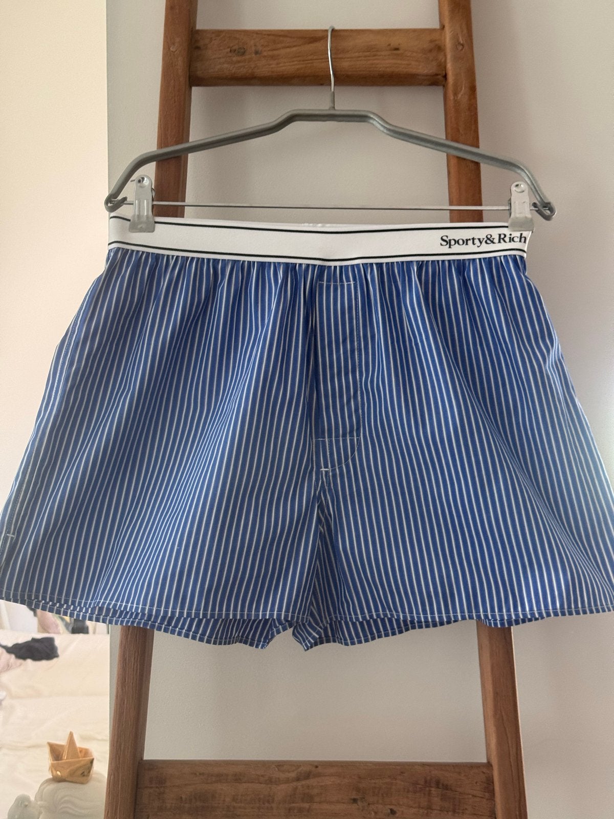 Sporty & Rich gestreepte  short, Verzenden, Nieuw, Meerkleurig, Kort