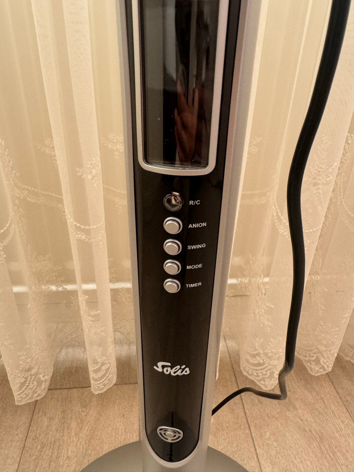 Solis Statiefventilator met Afstandsbediening, Ophalen, Ventilator met afstandsbediening, Zo goed als nieuw, Statiefventilator