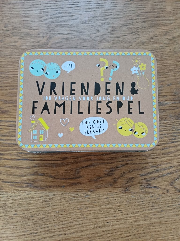 Vrienden en familiespel [Hema], Vijf spelers of meer, Ophalen of Verzenden, Zo goed als nieuw, HEMA
