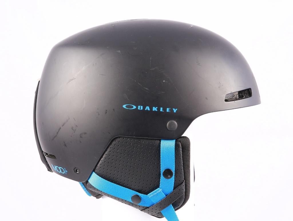55 56 57 58 cm ski snowboard helm OAKLEY MOD1+, Black/blue, Overige merken, Gebruikt, Overige typen, Ophalen of Verzenden