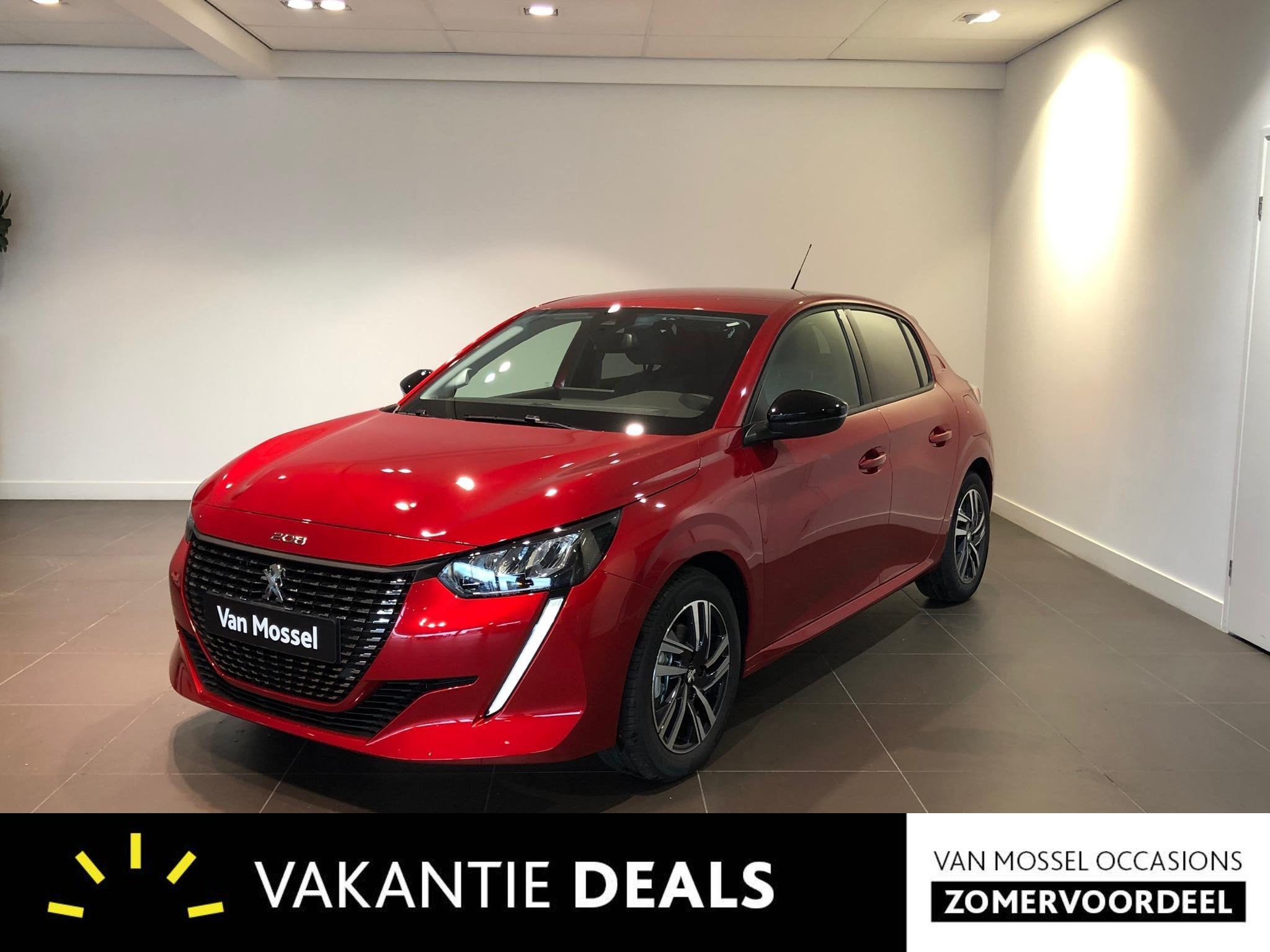Peugeot 208 1.2 PureTech Allure Pack KEYLESS | NAVI | DIRECT, Auto's, Voorwielaandrijving, Euro 6, Leder en Stof, 49 €/maand