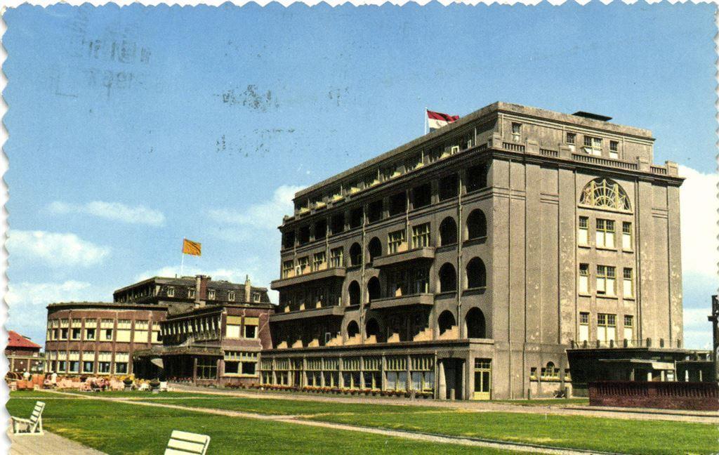 Noordwijk aan Zee, Huis ter Duin met Terras - 1967 gelopen, Ophalen of Verzenden, Voor 1920, Gelopen, Zuid-Holland