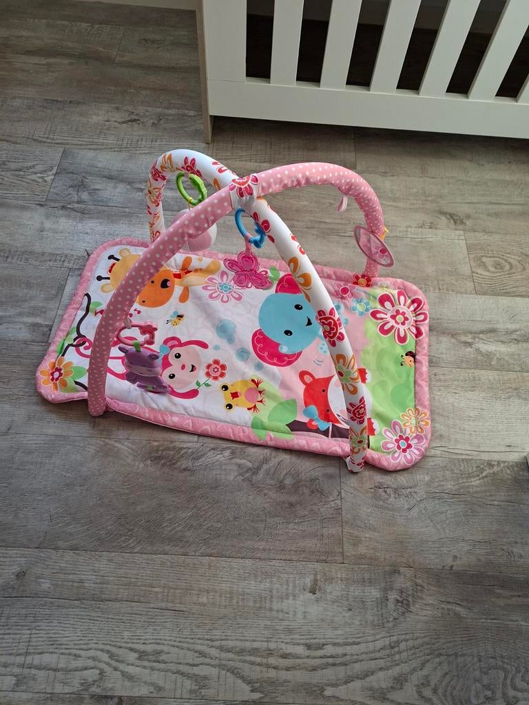 Speelboog babygym speelmat roze, Ophalen, Gebruikt, Babygym