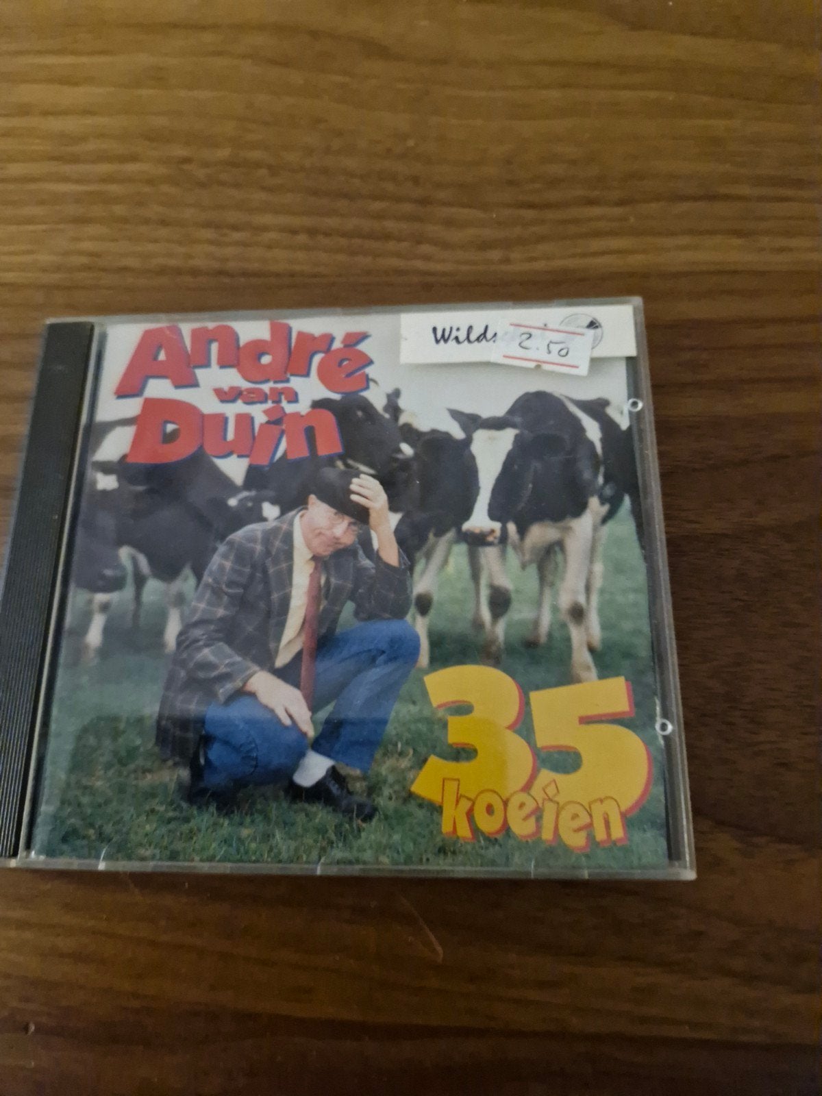 André van Duin - 35 Koeien CD (1991), Ophalen of Verzenden, Gebruikt, Cabaret of Kleinkunst, Single
