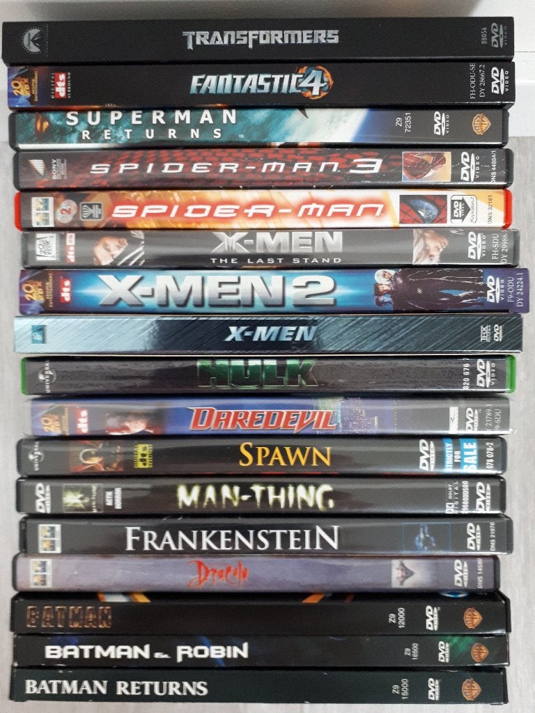 dvd's_ superhelden, Cd's en Dvd's, Alle leeftijden, Ophalen of Verzenden, Zo goed als nieuw, Overige genres