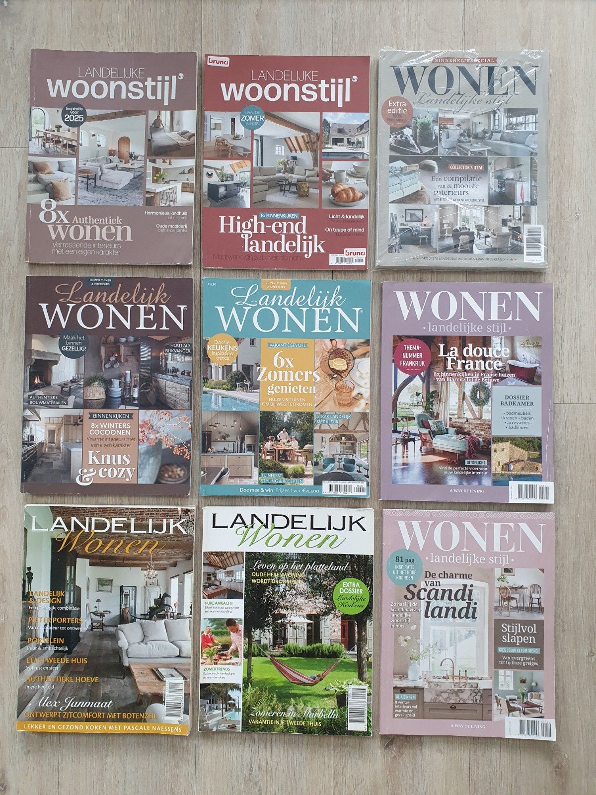 Landelijke Woonstijl, Landelijk Wonen,Wonen Landelijke Stijl, Boeken, Tijdschriften en Kranten, Ophalen of Verzenden, Zo goed als nieuw