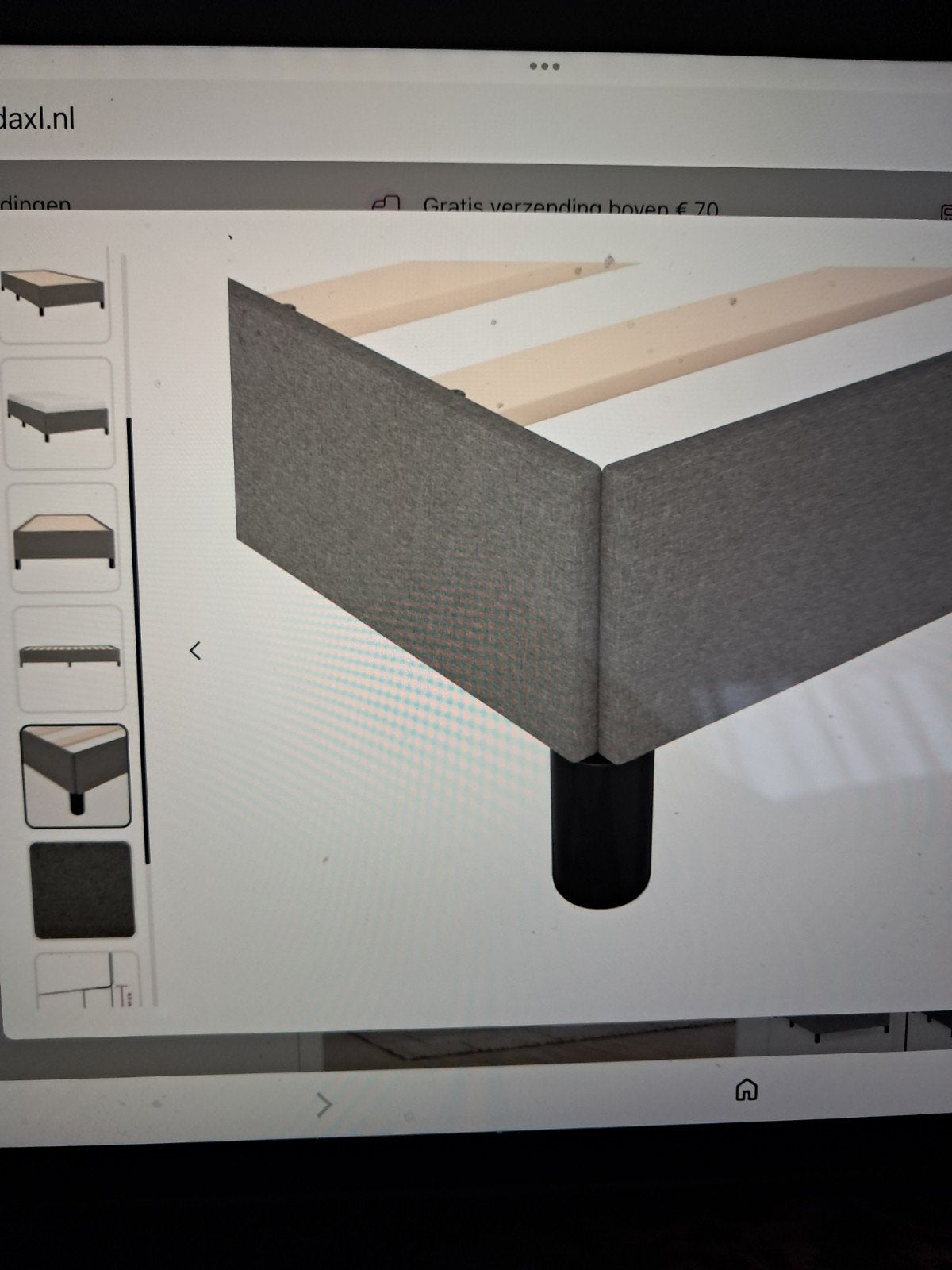 boxspring, Ophalen, 100 cm, 200 cm, Nieuw