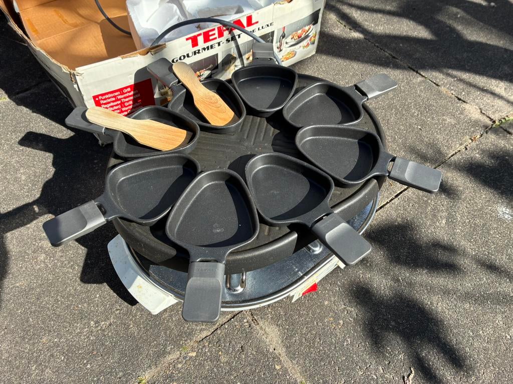 Tefal Gourmet-set, Ophalen, Gebruikt, 8 personen of meer